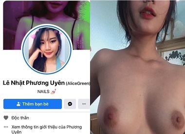 Lê Nhật Phương Uyên Dientot Saat Sedang Nonton Rap