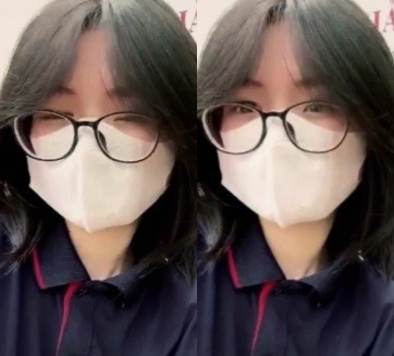 Siswi Ngọc Lam Pakai Kacamata Mesum Paling Menggoda